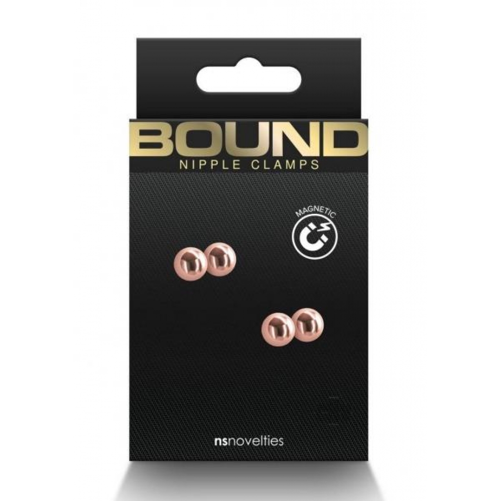 Bound Rose Gold Nipple Clamps