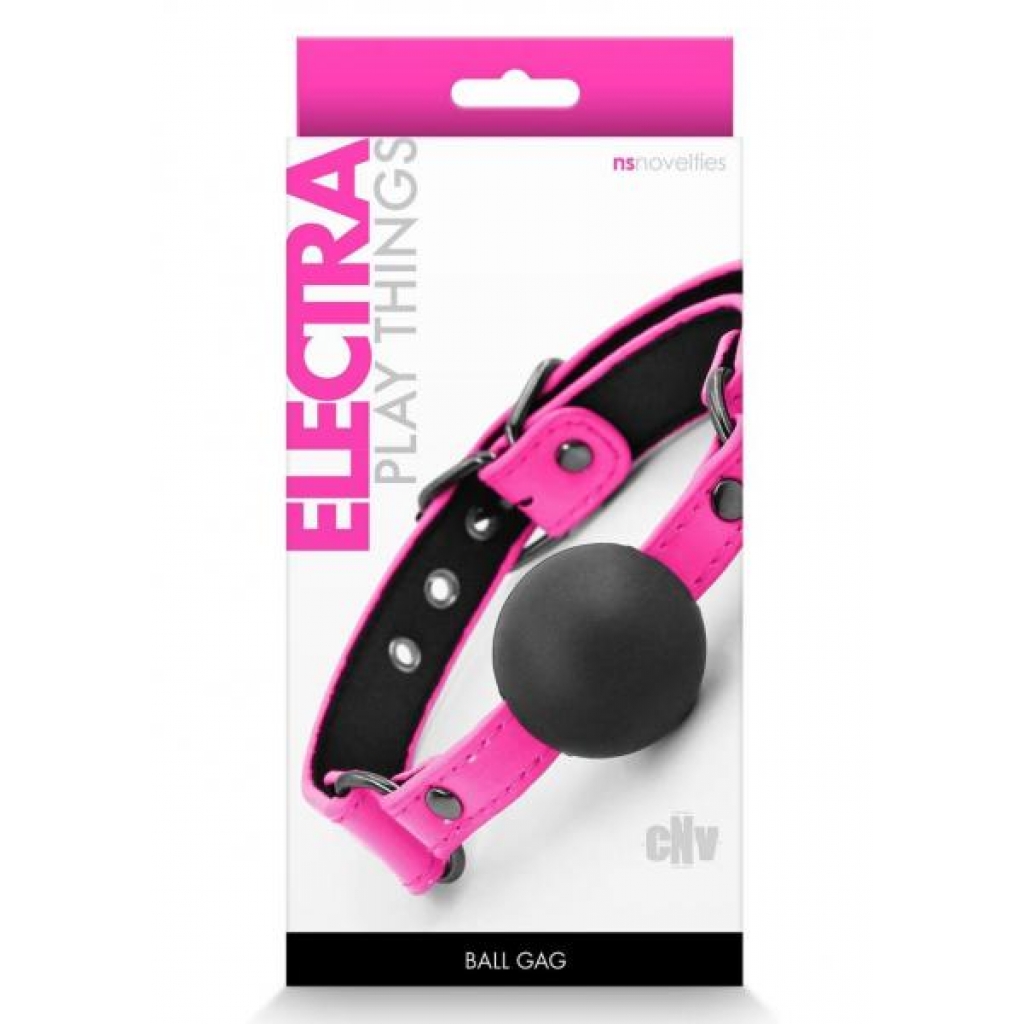 Electra Play Things Pink Ball Gag