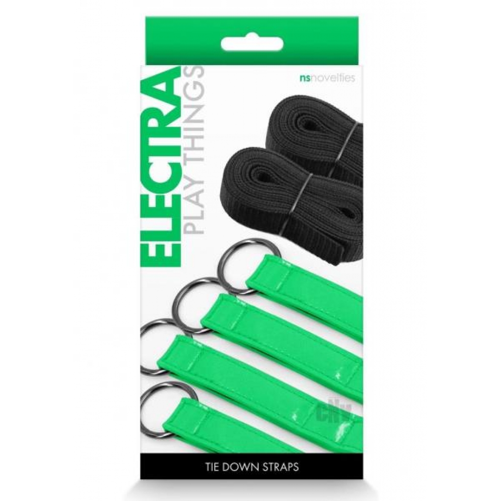 Electra Play Things Tie Down Strap Green - New Sensations