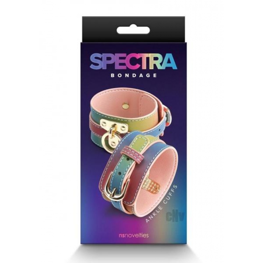 Spectra Bondage Ankle Cuff - Rainbow