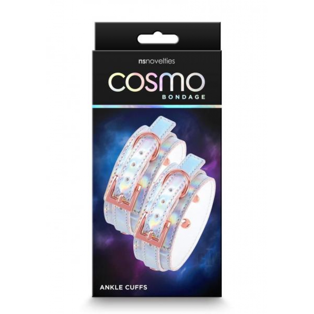 Cosmo Bondage Ankle Cuffs - Rainbow