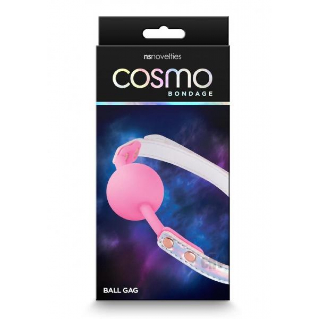 Cosmo Bondage Ball Gag Rainbow - New Sensations