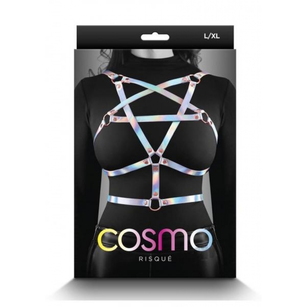 Cosmo Harness Risque - Large/X-Large Rainbow