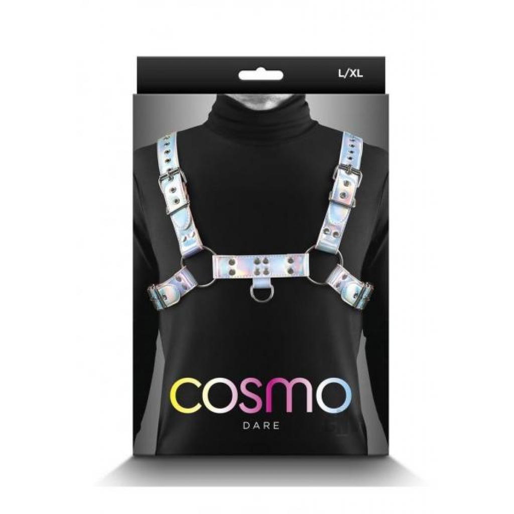 Cosmo Harness Dare Lg/xl Rainbow - New Sensations