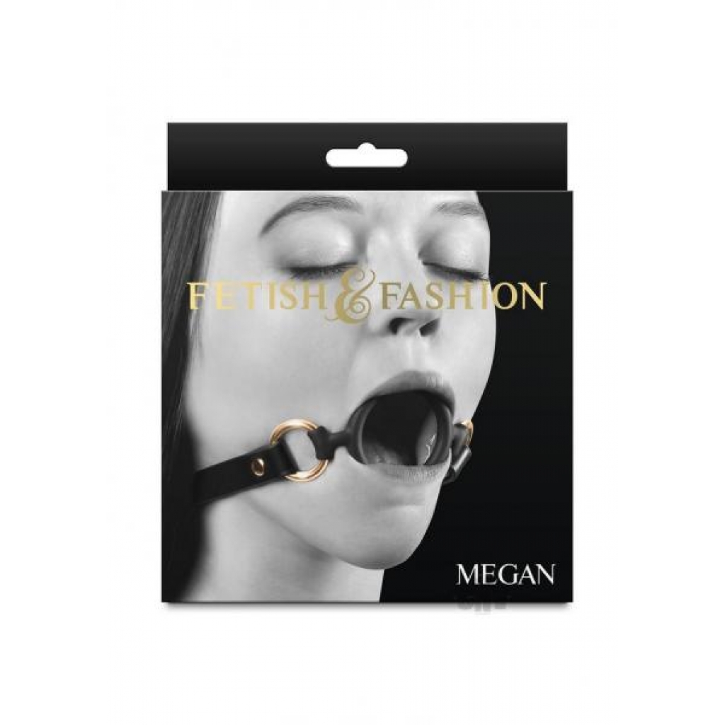 Fetish Fashion Megan Black - Breathable Ball Gag