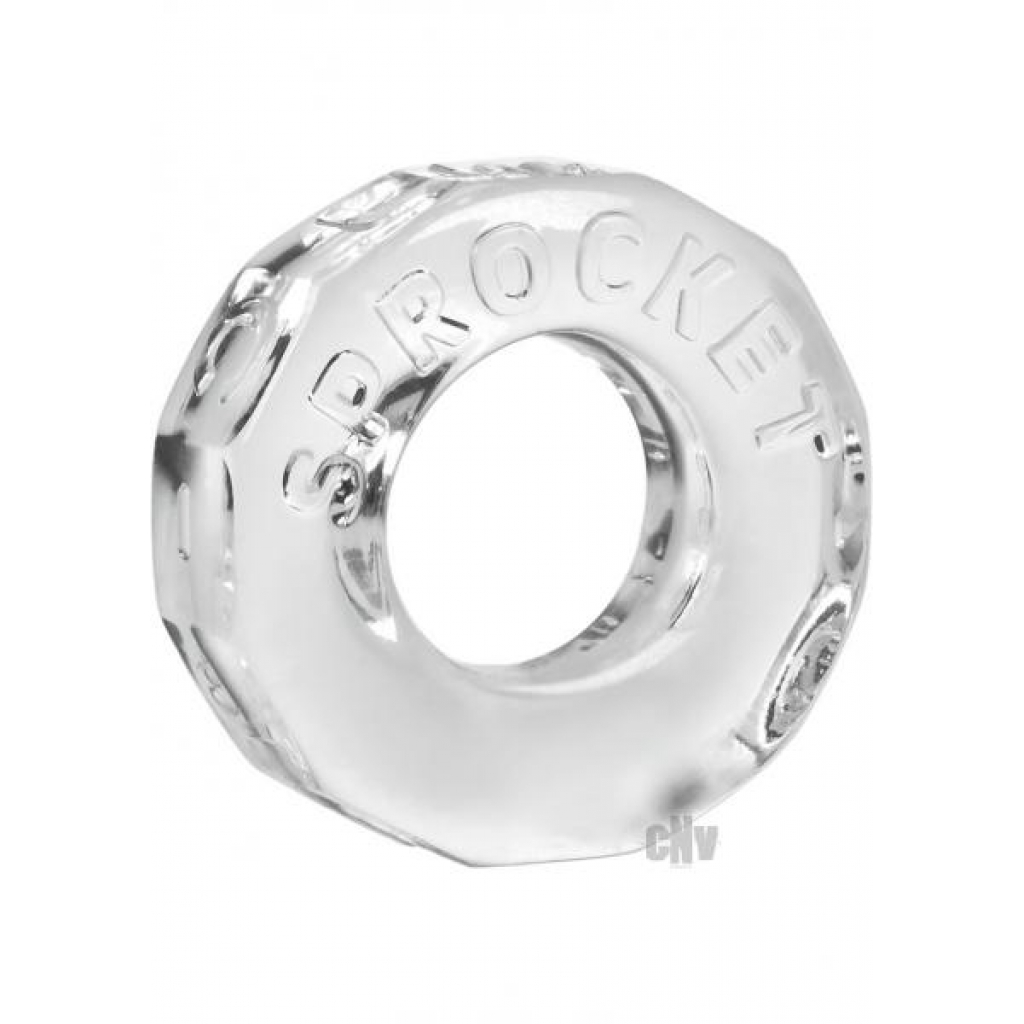 Sprocket Cock Ring Clear - Oxballs