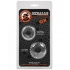 Oxballs Truckt Cock & Ball Ring Clear 2 Pack - Oxballs