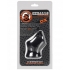 Oxballs Unit X Stretch Cock Ring, Ball Stretcher Black - Blue Ox Designs