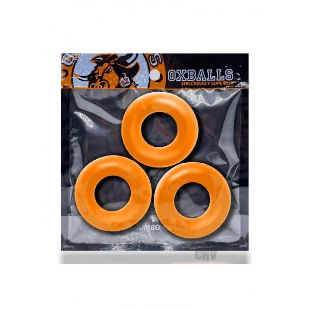 Fat Willy 3-Pack - Orange