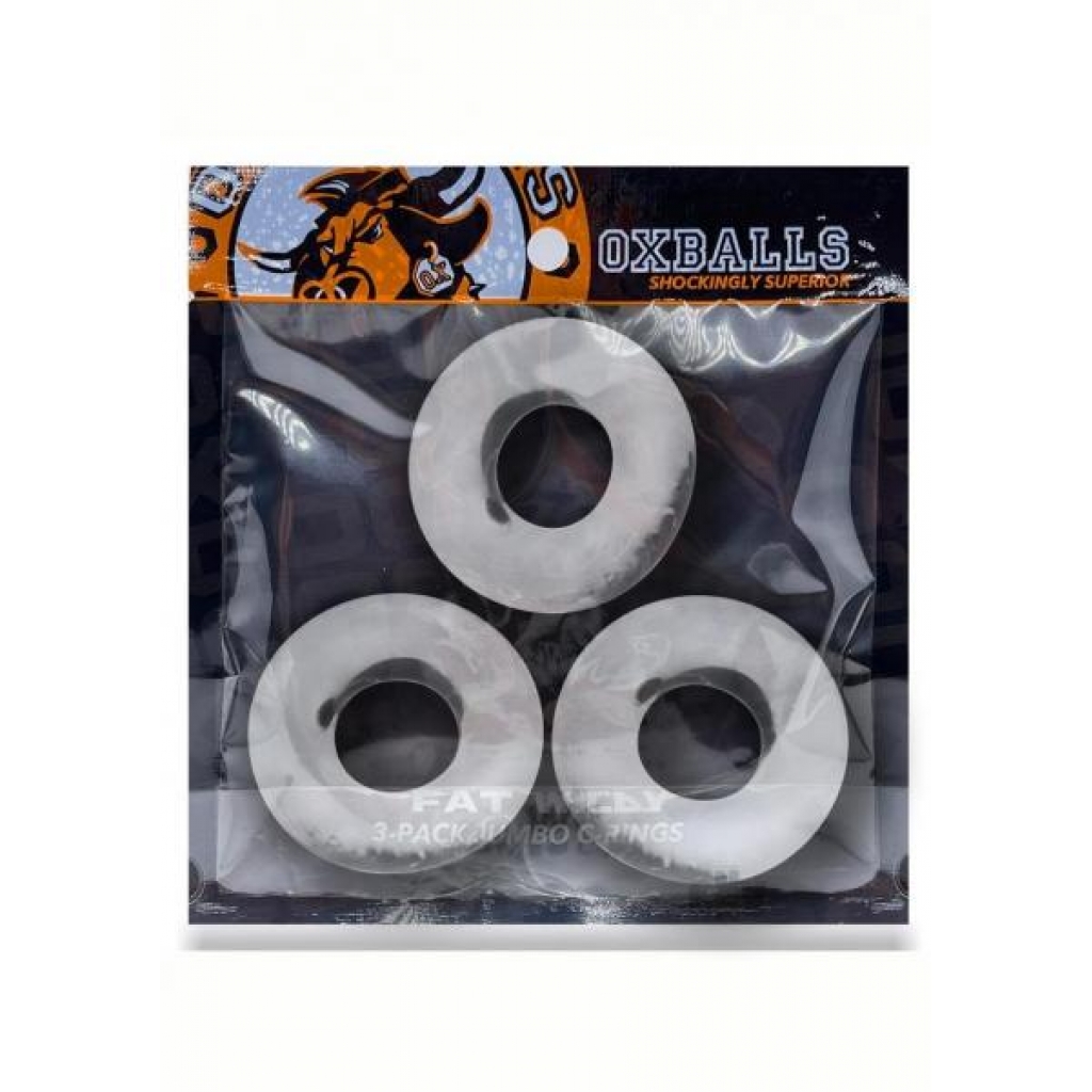 Fat Willy 3-Pack Clear Cock Rings