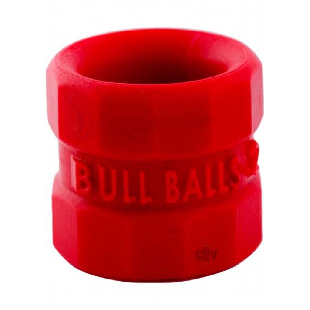 Bullballs 1 Small Red Ball Stretcher - Enhanced Pleasure