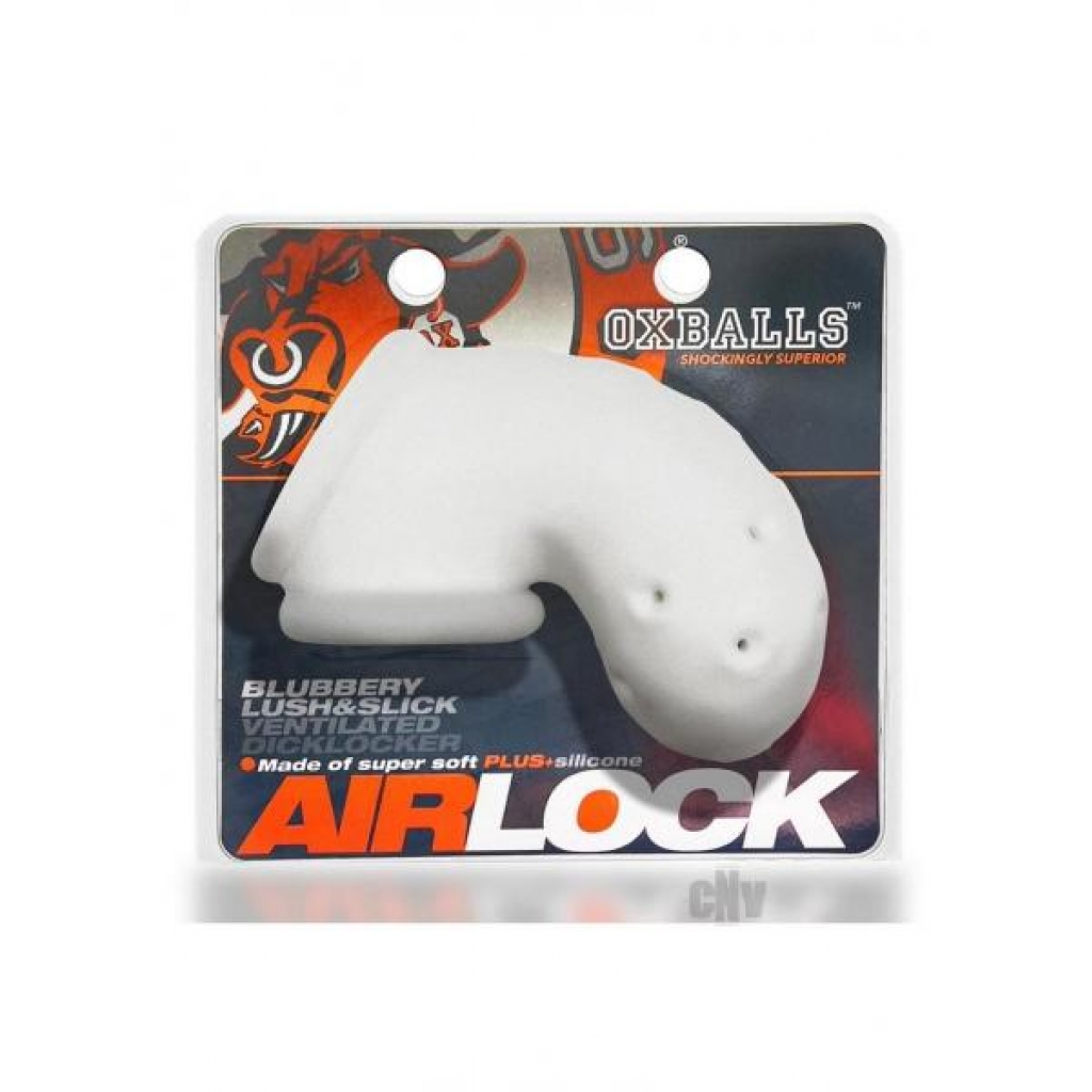 Airlock White Ice Chastity Cage - Advanced Comfort and Design