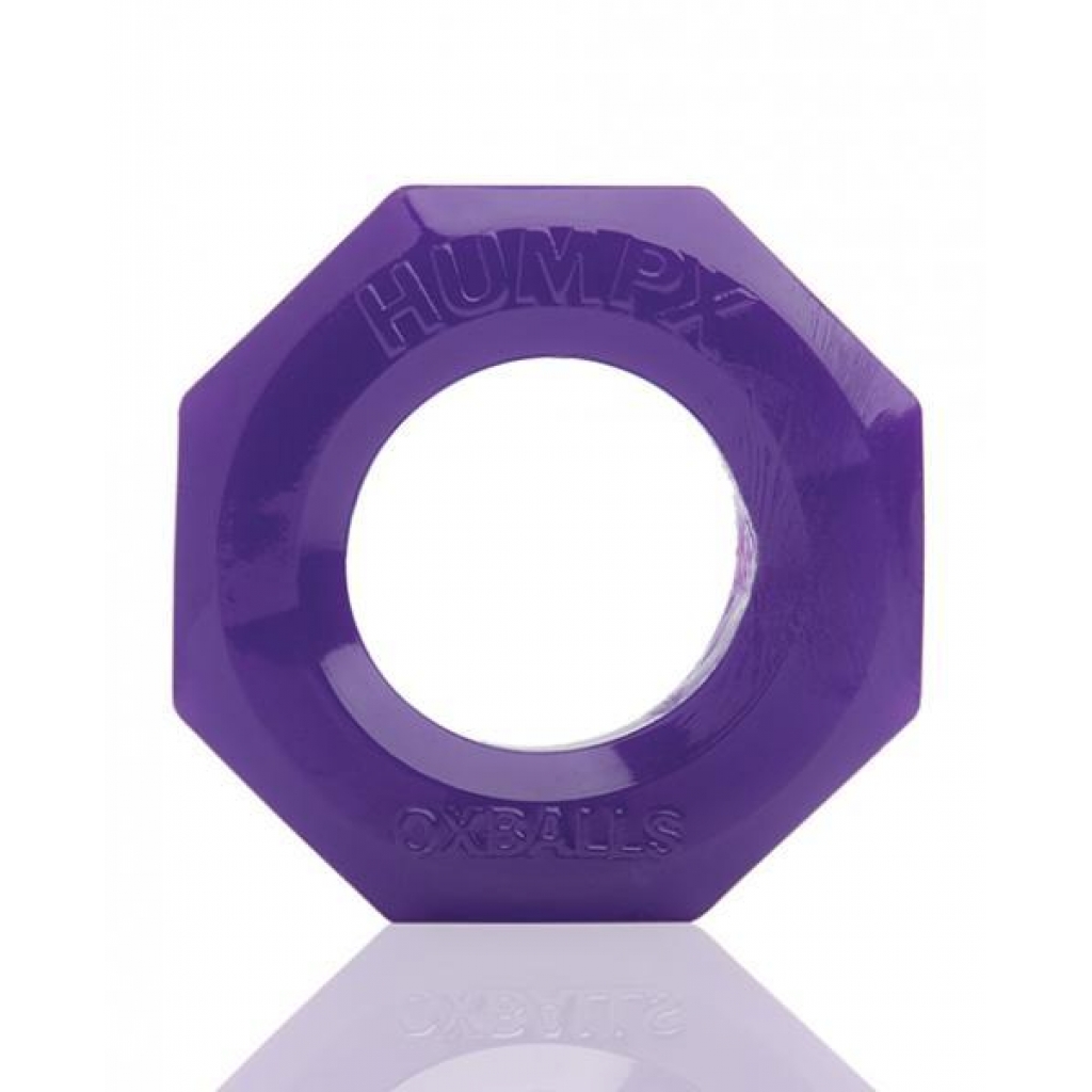 Oxballs Humpx Extra Large Cock Ring Eggplant Purple - Blue Ox Designs