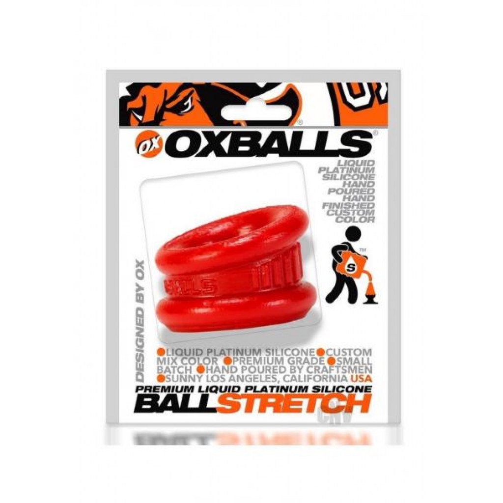 Neo Angle Silicone Ballstretcher - Red