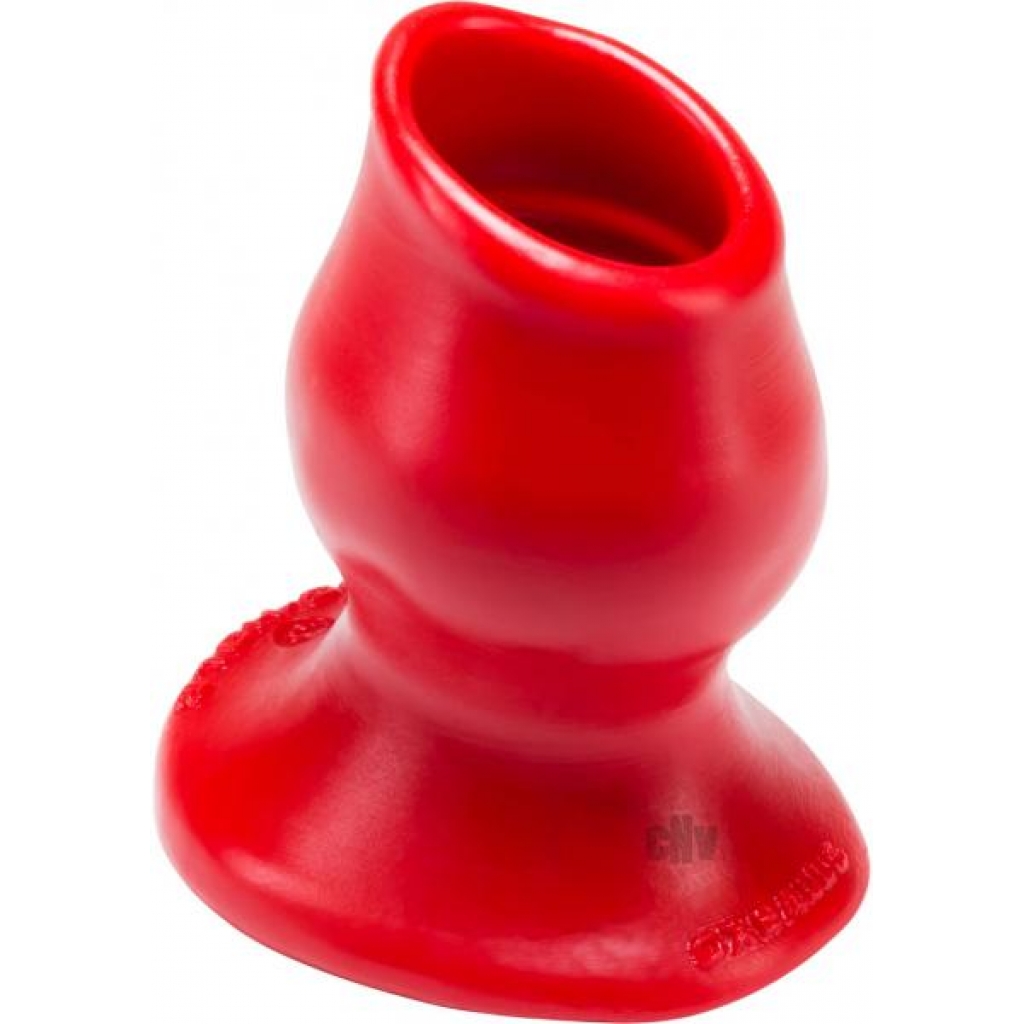 Pig Hole 3 Large Red Butt Plug - Blue Ox Designs