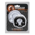 Oxballs Ultraballs Cock Rings Black, Clear 2 Pack - Blue Ox Designs