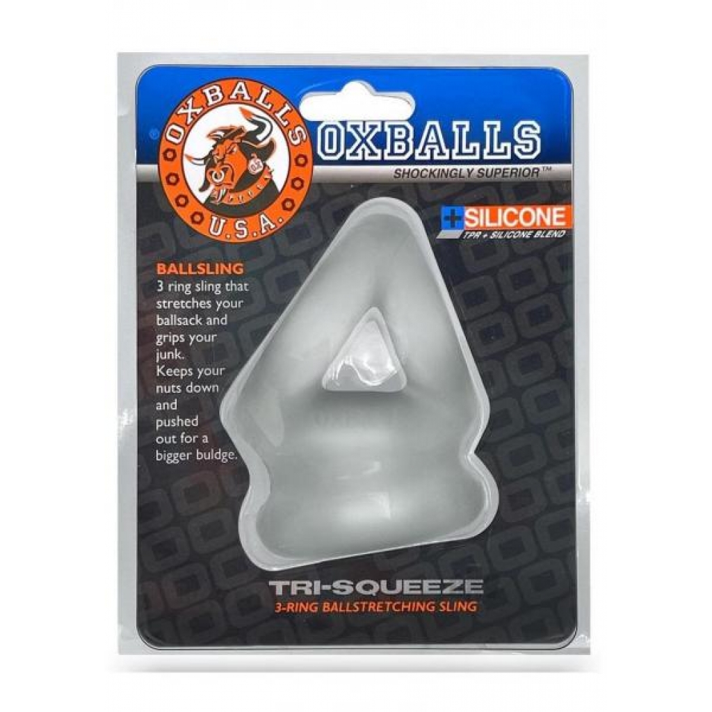 Tri-squeeze Cocksling/Ball Stretcher - Ice