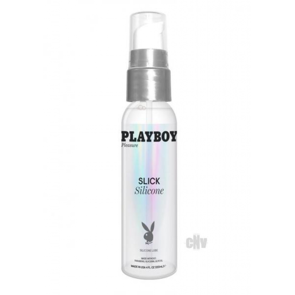 Playboy Slick Silicone 4oz Personal Lubricant