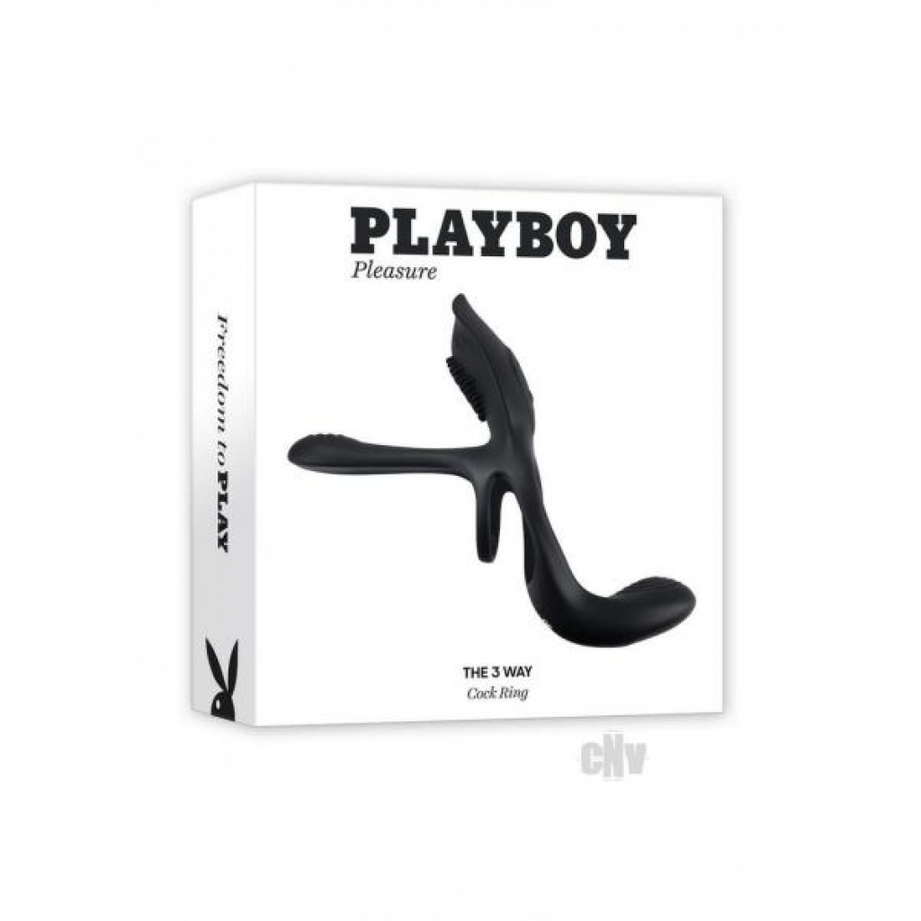 Playboy The 3 Way Black - Evolved Novelties