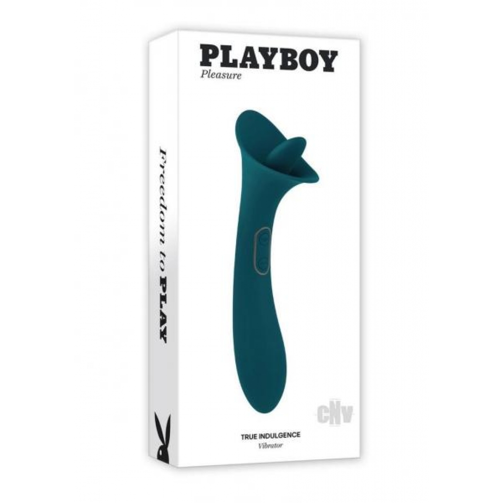 Playboy True Indulgence Teal - Luxurious Vibrator