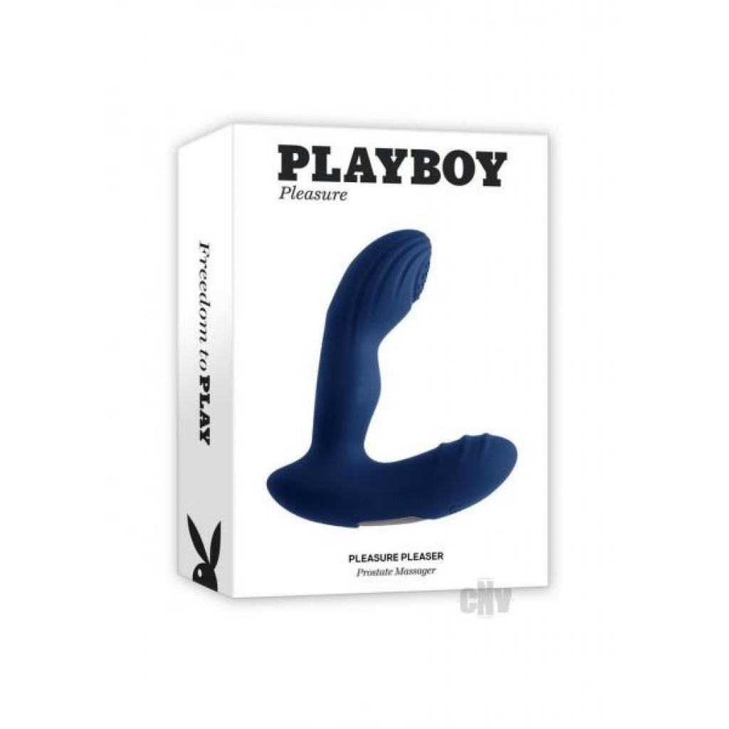 Playboy Pleasure Pleaser Blue - Evolved Novelties