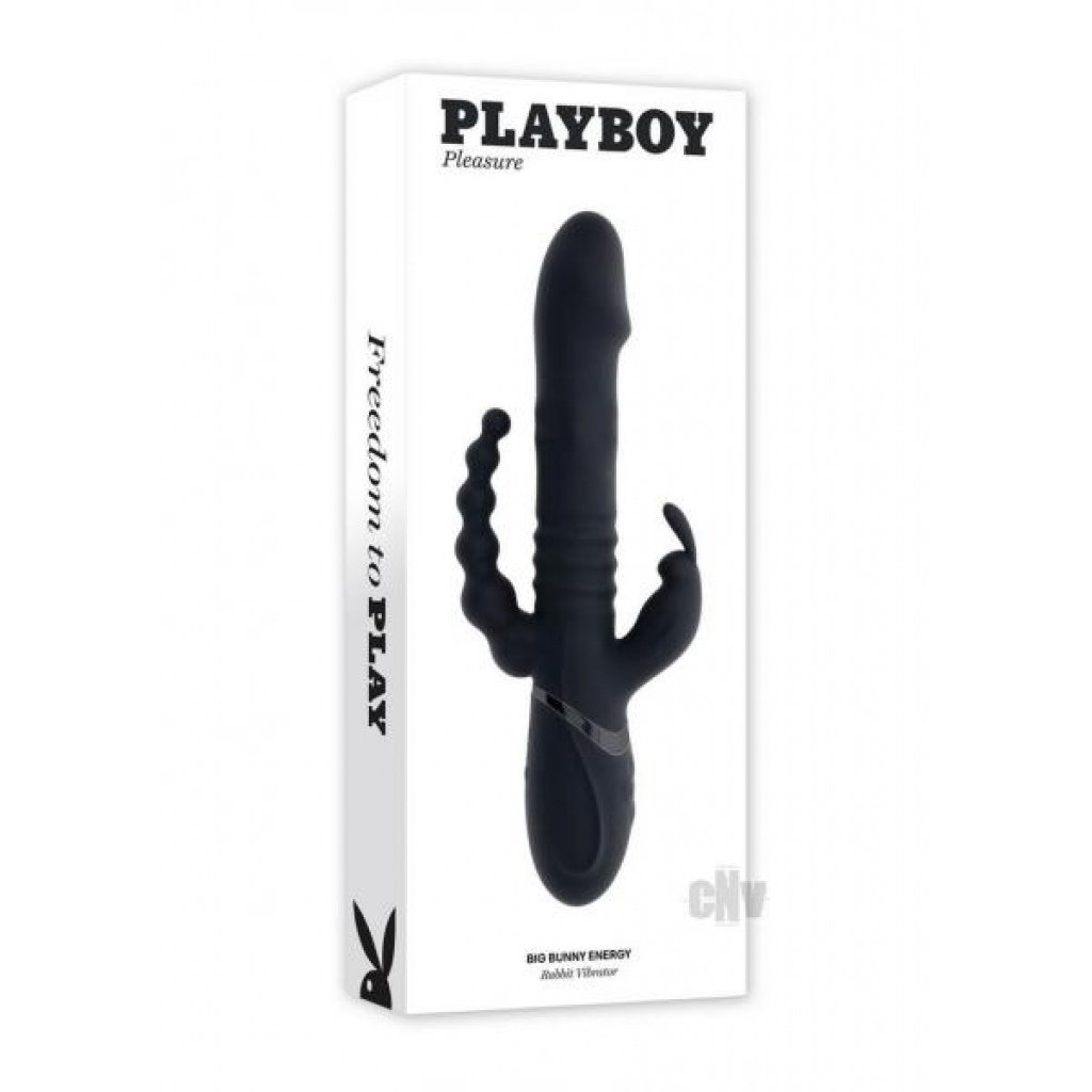 Bunny Energy: Playful Triple-Shaft Rabbit Vibrator