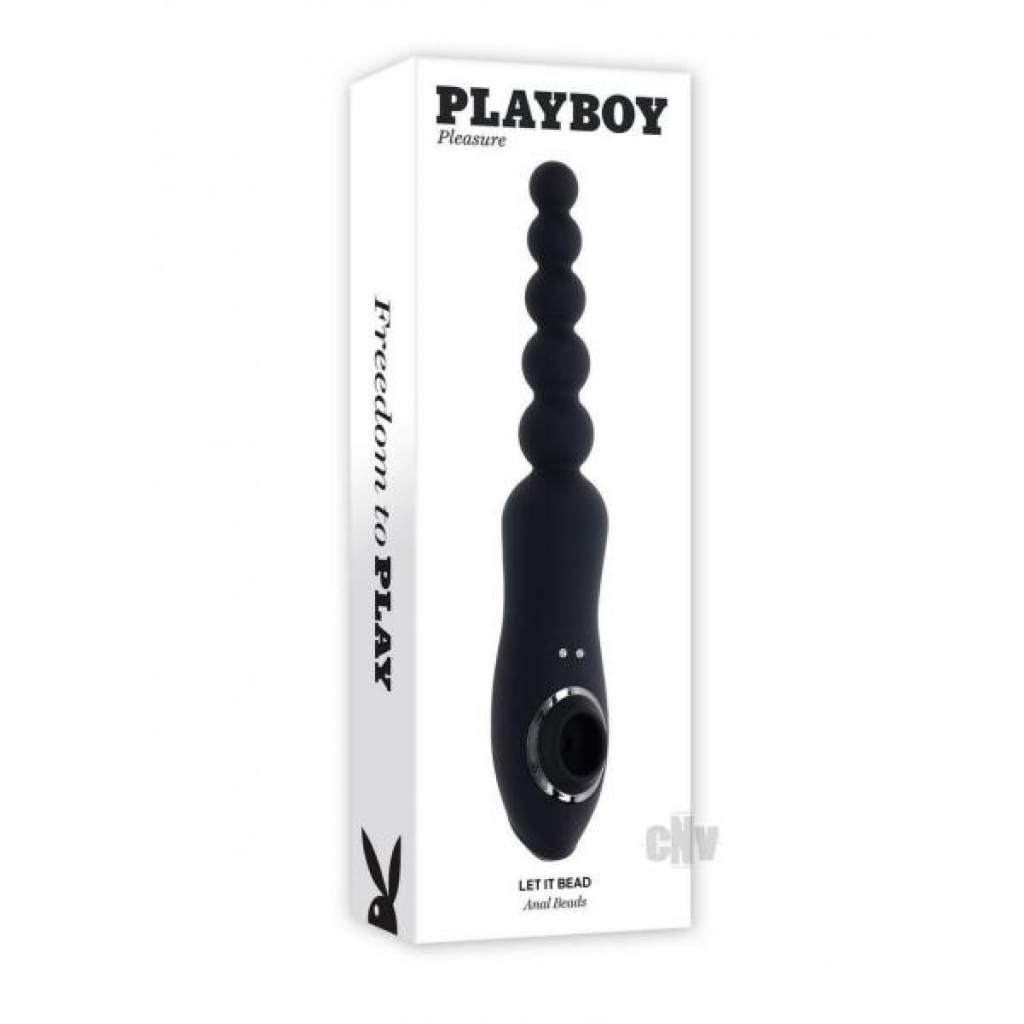 Pb Let It Bead Black - Double-Ended Pleasure Tool