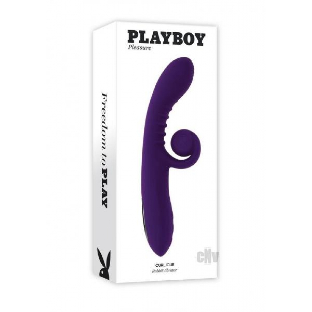 Pb Curlicue Purple - Multi-Speed Vibrating Rabbit