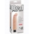 Real Feel Lifelike Toyz No. 6 Beige Vibrating Dildo - Pipedream