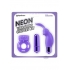 Neon Vibrating Couples Kit - Purple