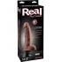 Real Feel Deluxe No 05 Wallbanger Vibrating Dildo Waterproof Brown 8 Inch - Pipedream