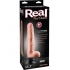 Real Feel Deluxe No 7 Wallbanger Vibrating Dildo Waterproof - Beige - Pipedream