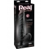 Real Feel Deluxe No.12 Black Dildo - Pipedream