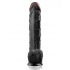 Real Feel Deluxe No.12 Black Dildo - Pipedream