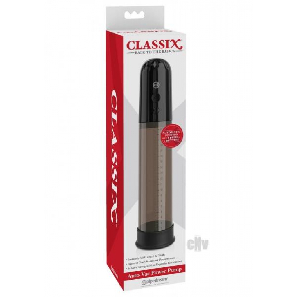 Classix Auto Vac Power Pump - Black