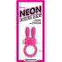 Neon Rabbit Ring Vibrator Pink - Pipedream