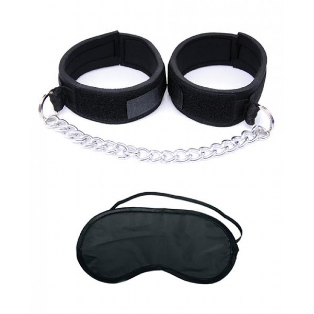 Fetish Fantasy Universal Wrist & Ankle Cuffs Black - Pipedream