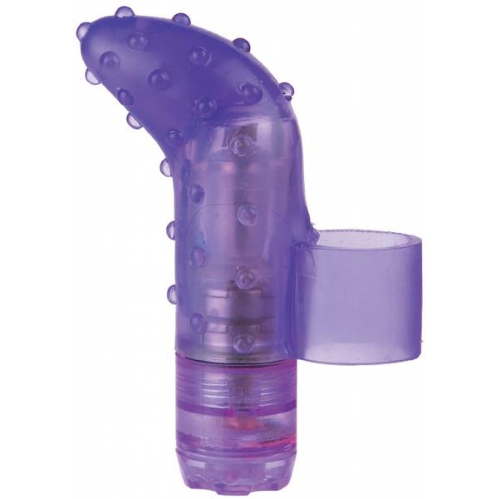 Finger Fun Massager Waterproof Purple - Pipedream