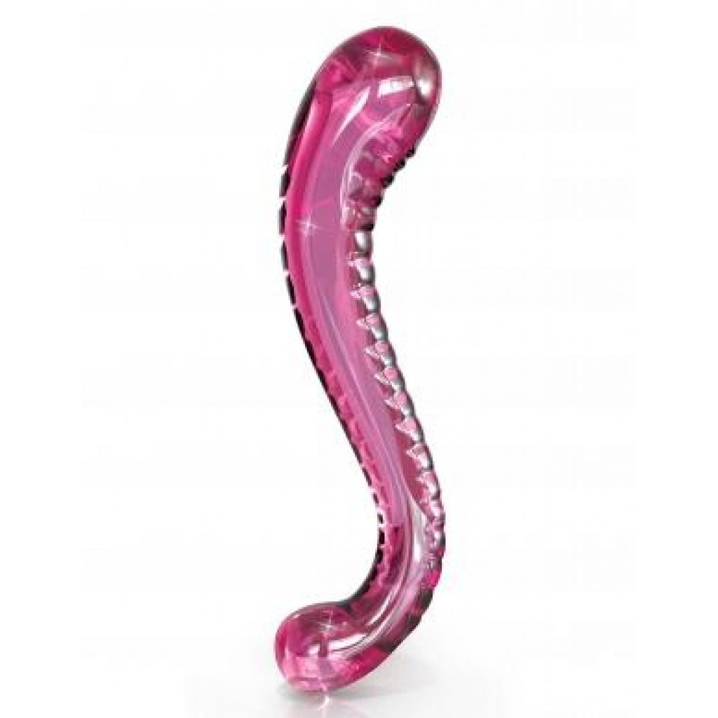 Icicles No. 69 Pink Glass Massager - Handcrafted Luxury