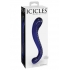 Icicles No 70 Purple G-Spot Glass Massager - Pipedream