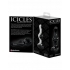 Icicles No 74 Black Glass Massager - Pipedream