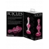 Icicles No. 75 Pink Glass Massager - Luxurious Elegance