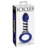 Icicles No. 81: Elegant Blue Glass Massager