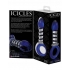 Icicles No 81 Blue Glass Massager with Ring End - Pipedream