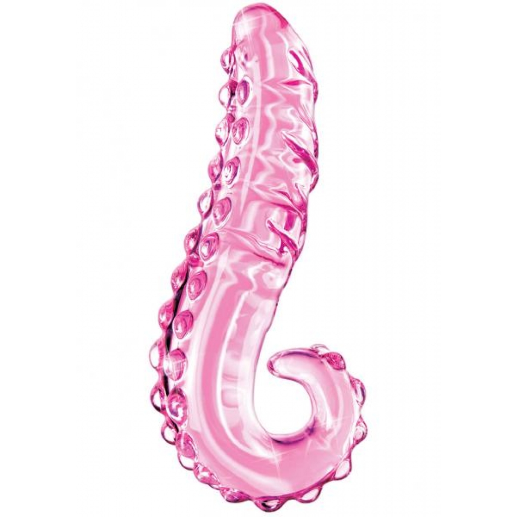 Icicles No 24 Glass Dong 6 Inches - Pink - Pipedream