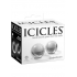 Icicles No 42 Ben Wa Balls Glass Clear Medium  - Pipedream