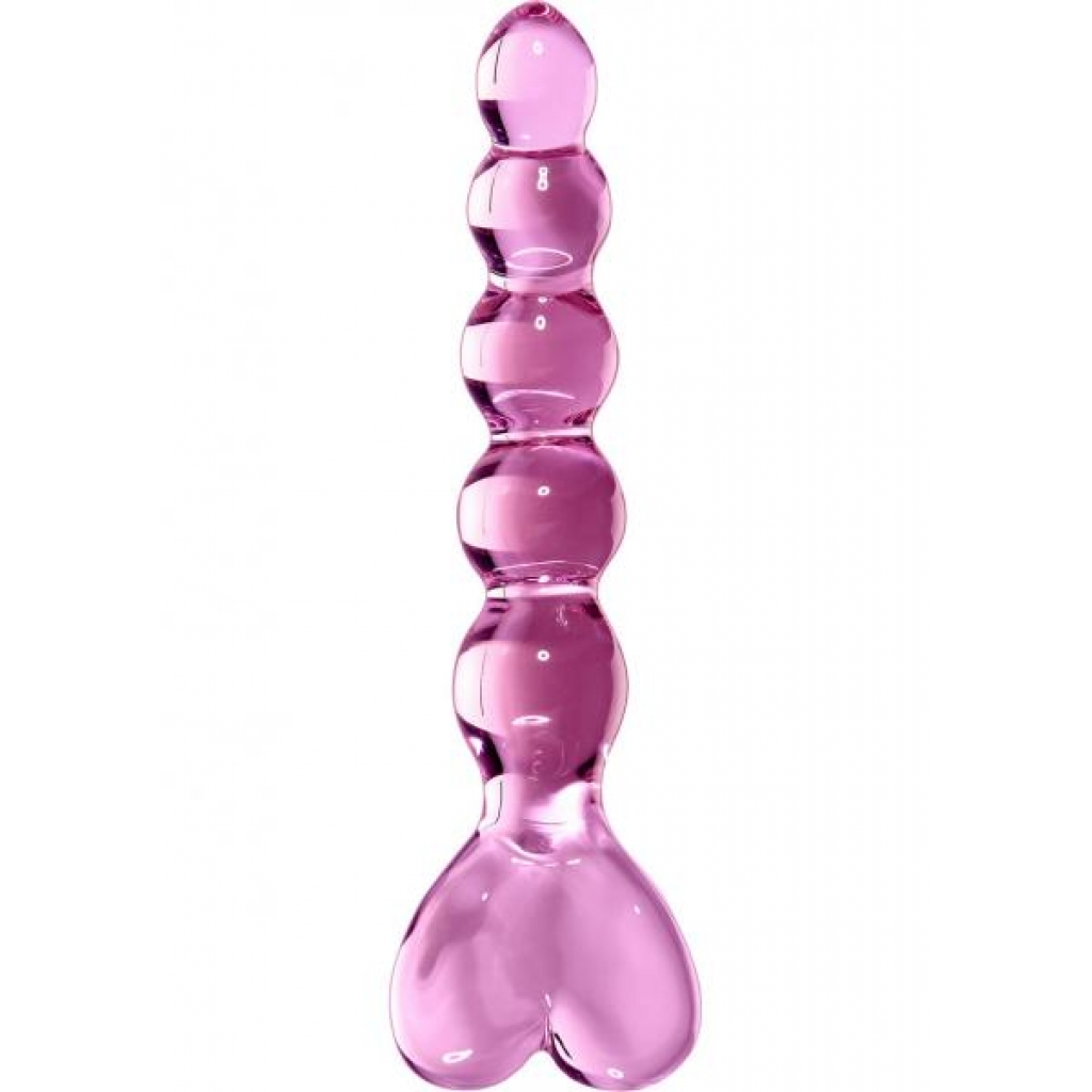 Icicles No 43 Pink Glass Beaded Massager - Pipedream