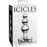 Icicles No 47 Beaded Glass Anal Plug Clear - Pipedream