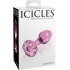 Icicles No 48 Glass Butt Plug Pink - Pipedream