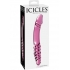 Icicles No 57 Glass Double Dildo Pink - Pipedream